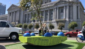 PARK(ing) DAY 2018: Polk Alleyways Rock