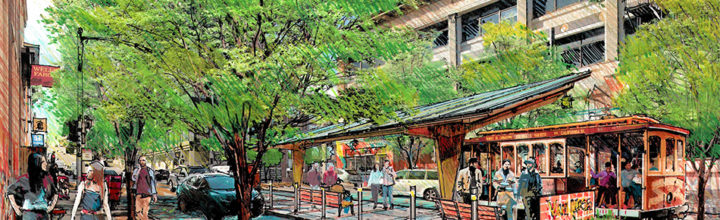 California Street Cable Car Turn-around Vision Plan