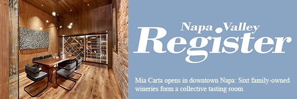 Mia Carta published in “Napa Valley Register”