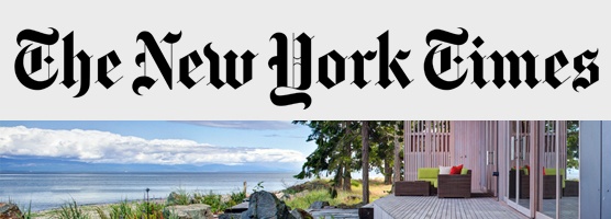 Saratoga Beach House in The New York Times
