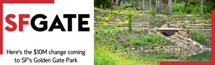 Middle Lake Restoration published in “SF GATE”